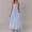 01 Light Blue, variant on Weiqiqre Plus Size Summer Dresses Summer Beach Sundress Casual Spaghetti Strap Swing A Line Long Flowy Dress