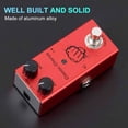 thumbnail image 2 of Portable Guitar Effect Pedal Distortion Delay Chorus Tremolo Digital Overdrive, 2 of 8