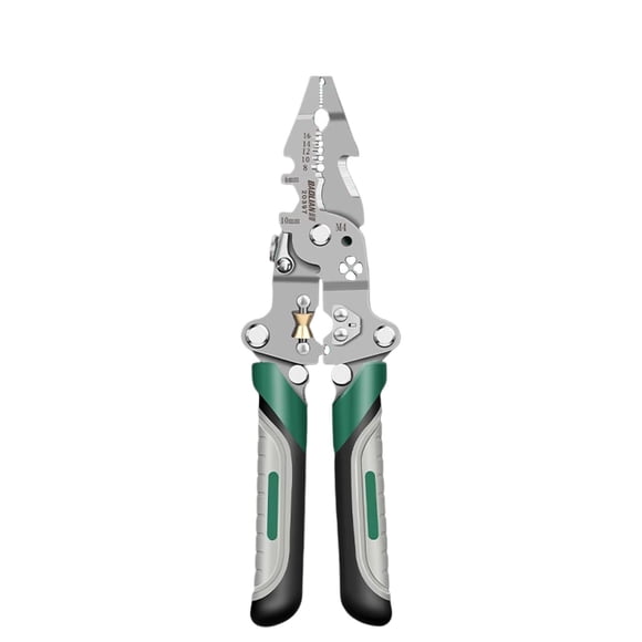 Binwennn 18 In 1 Foldable Wire Stripper 18 In One Wire Stripper Foldable Crimper And Stripper Multifunctional Wire Stripper Crimper Cutter Pliers For Cutting Cgrtmt2 6239ni Cmmt12018 Items T8