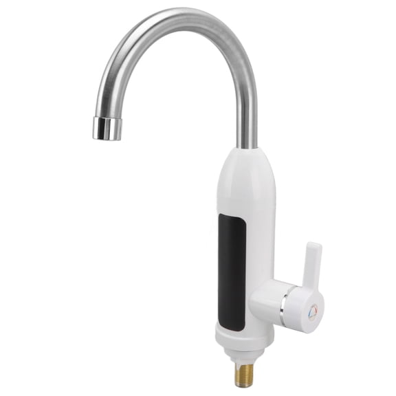 Tankless Electric Hot Water Heater Faucet, LED Digital Display, Fast Heating Tap For Kitchen And Bathroom, Stainless Steel Body, High Efficiency, Rotatable, 3000W