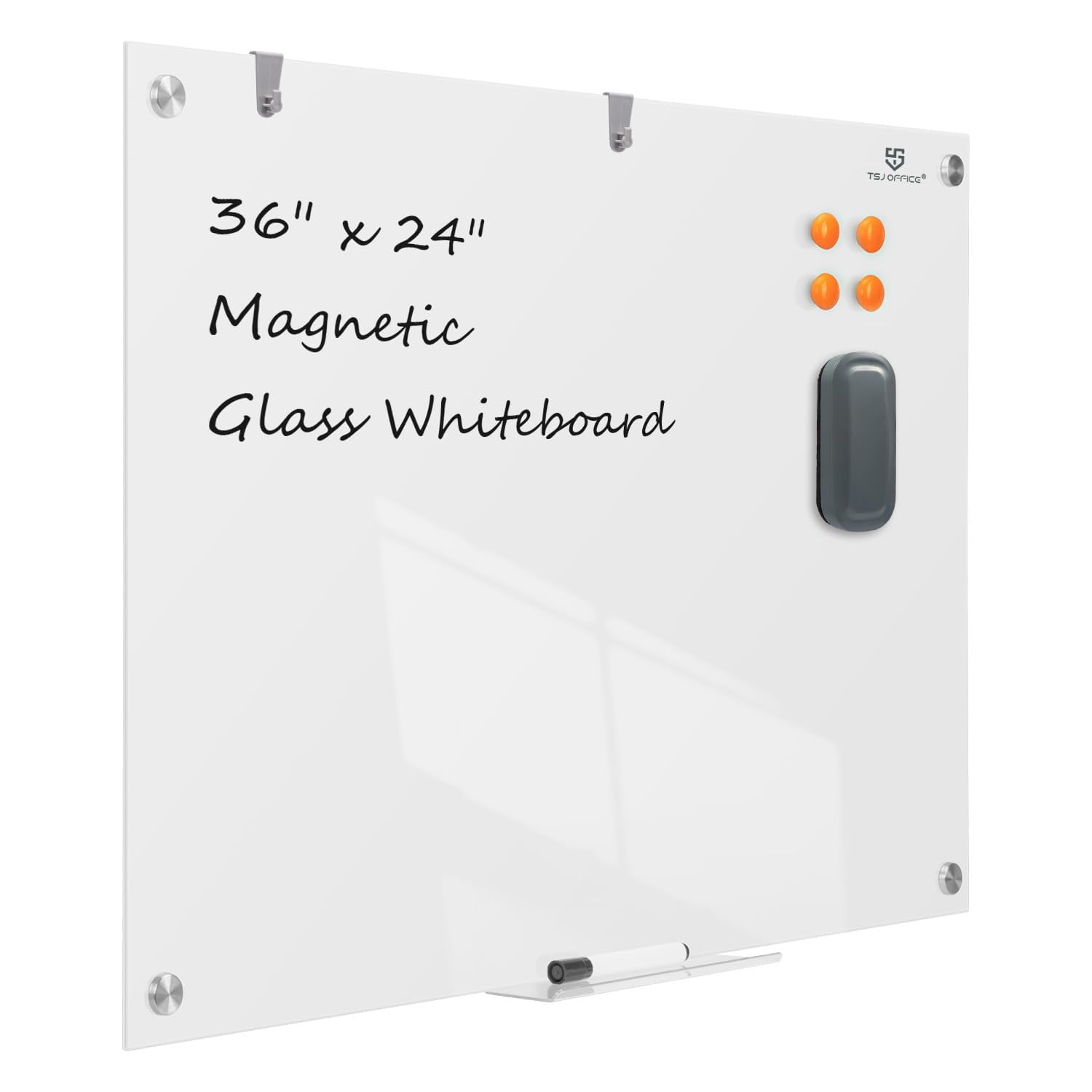 UIFER Stand White Board, Double Sided Magnetic Dry Erase Board Height Adjustable Whiteboard with Sturdy Aluminum Frame for Home Office Classroom, 36