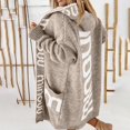 thumbnail image 1 of Qertyioot Hauts d'Hiver à Capuche pour Femmes, Veste de Mode Imprimée à Fermeture Éclair Manches Longues avec Poches, 1 of 6