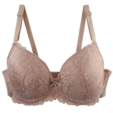 Lixiuxyad Push Up Bras for Women Fashion Female Sexy Lace Printed Coloured Bra Elastic Underwear