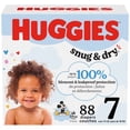 thumbnail image 1 of Huggies Snug & Dry Baby Diapers, Size 7 (41+ lbs), 88 Count, 1 of 8
