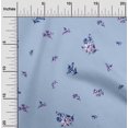 thumbnail image 1 of oneOone Cotton Poplin Fabric Leaves & Flower Floral Decor Fabric Printed BTY 56 Inch Wide, 1 of 4