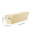 thumbnail image 3 of TopLLC Closet Organizers and Storage,Kitchen Organization, Underwear Socks Organizer Wall Mounted Get Two Wall Stickers Hanging Three In One Compartment Tidy Up Organizer Organizer Wall Mounted, 3 of 6