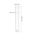 thumbnail image 2 of Unique Bargains 15x100mm Plastic Round Base Test Tubes with Cork Stoppers 50 Pack, 2 of 5