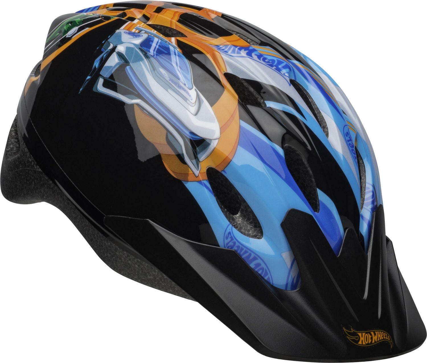 Bell Sports Hot Wheels Silver Speed Child Bike Helmet