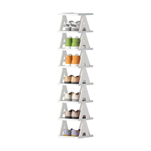 Dvkptbk Multi-layer Letter Shoe Rack, Small Shoe Cabinet For Household Doorstep Balcony, And Economical Folding Shoe Rack For Student Dormitories