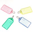 thumbnail image 3 of Porte-clés Étiquette Nom Sac de Bagage Carte Suspendue Bagage Identification Sac à Main Porte-Clés Portable Porte-Clés Visible Classification Support Étiquette Sac à Main Valise Bleu, 3 of 9