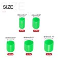 thumbnail image 2 of Unique Bargains 50pcs Bouchons Ronds en Caoutchouc 1/4' 3/8' 1/2' 5/8' 3/4' Protections de Filetage de Couverture de Vinyle Vert, 2 of 6