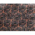 thumbnail image 4 of oneOone Georgette Viscose Fabric Leaves & Floral Block Printed Craft Fabric BTY 42 Inch Wide, 4 of 5