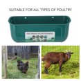 thumbnail image 3 of Haofy Large Chicken Feeder Trough with Clips Hanging Chicken Feeder Trough, Feeding Duck Goose Goat Sheep Dog for Livestock Feeding Container Waterer Bucket, 3 of 8