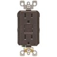 thumbnail image 1 of Mfg R00-GFNT1-00K 15A Outlet GFCI Self Test - 120V, Brown, 1 of 1