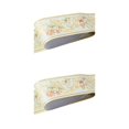 thumbnail image 1 of Decodeary Wood Marbling SelfAdhesive Skirting Line Exquisite Workmanship And Retro Fashion PVC Waterproof Waist Line For Wall PVC Green garden 2Set, 1 of 6