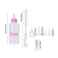 thumbnail image 3 of Pet Bottle Kit, Squeeze Liquid Replaceable Silicone Teat for Newborn Kittens, Puppies, Rabbits, Small Animals Replacement Teat Cat Feeding Bottle Feeding Tool, 3 of 7