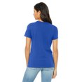 thumbnail image 2 of Bella Canvas 6400 - Relaxed Short Sleeve Jersey T-Shirt, XL, True Royal, 2 of 3
