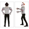 thumbnail image 2 of Rubie's mens It Movie Deluxe Pennywise Adult Sized Costumes, 2017 Version, X-Large US, 2 of 9