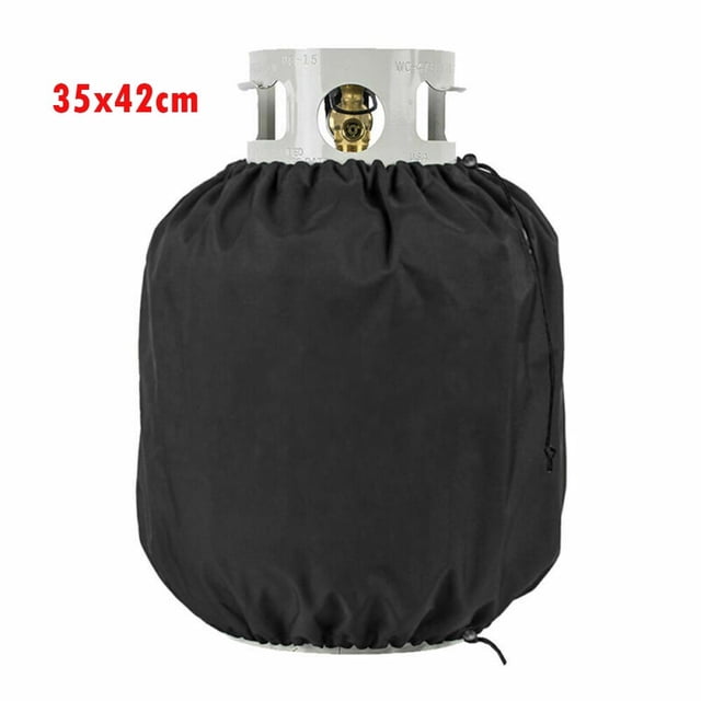 Luckyn Housse de Réservoir de Propane en Toile Oxford Imperméable pour Bouteille de Gaz de Jardin Extérieure Bbq 20 LB