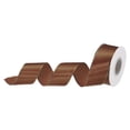 thumbnail image 1 of Unique Bargains 1 1/2 Inch 25 Yard Wide Satin Ribbon with Gold Edges Grosgrain Fabric Ribbon for Gift Wrapping, Brown, 1 of 7