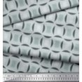 thumbnail image 3 of Soimoi polyester Crepe Fabric Semi Circle Geometric Print Fabric by Yard 42 Inch Wide, 3 of 5