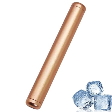 Contenant de Rangement pour Boissons Froides Flasque Tube Refroidisseur en Métal Portable Refroidisseur Léger en Aluminium pour Femmes Idéal pour les Activités de Plein Air Solution de Boisson Efficace