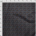 thumbnail image 4 of oneOone Rayon Black Fabric Floral Craft Projects Decor Fabric Printed By The Yard 56 Inch Wide, 4 of 5