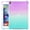 Purple/Mint, variant on iPad 10.2 Case, iPad 8th 7th Gen Case, Osnuoph Soft TPU Silicone Gradient Shockproof Anti-scratch Protection Drop Proof Back Cover Shell for Apple iPad 8th 7th Generation 2019, Purple/Mint
