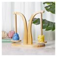 thumbnail image 4 of Magnetic Double Yarn Holder Wooden Sewing Yarn Spinner Magnetic Thread Spool Wool Ball Winder ,Yarn Tabletop Clamp, 4 of 6