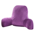 thumbnail image 2 of Mefallenssiah Plush Big Backrest Reading Rest Pillow Lumbar Support Chair Cushion with Arms, 2 of 5