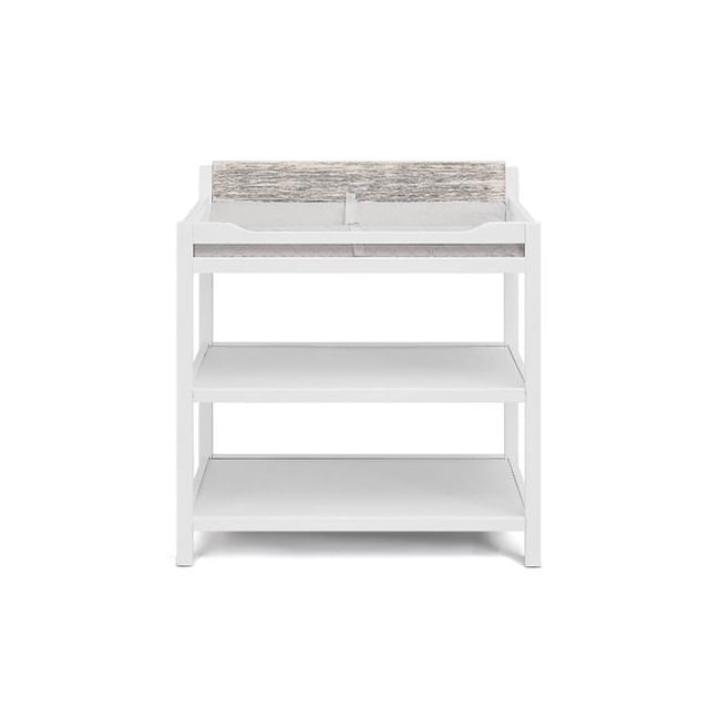 Suite Bebe 22566-WNAT 34 x 37.5 x 18 Po Hayes Table à Langer, Blanc et Naturel
