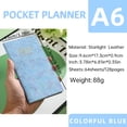 thumbnail image 2 of Tyidzon School Supplies A6 Mini Notebook Organizer Planner Daily Planner Notebook Travel Diary, 2 of 2