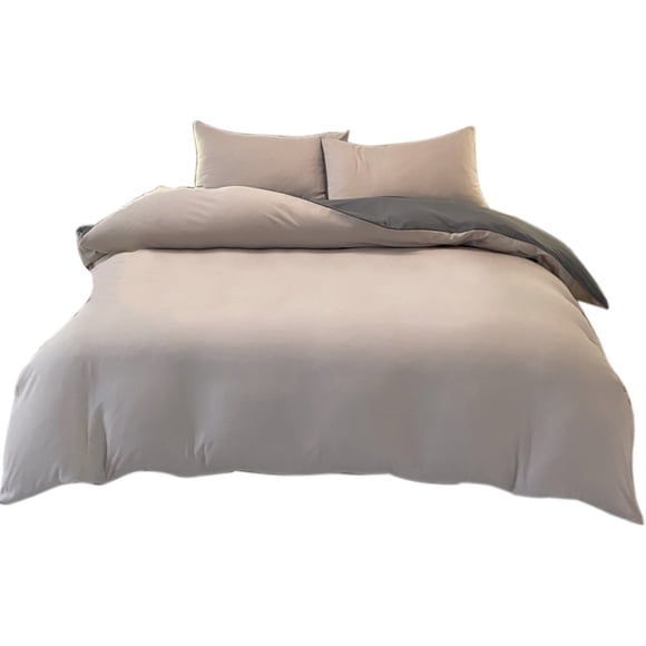Polyester 4-Piece Bedding Set, Soft Washed Bed in A Bag, Breathable Dormitory Bed Sheets with 2 Pillowcases, for 70.86 Inch Dorm Bed, Blue