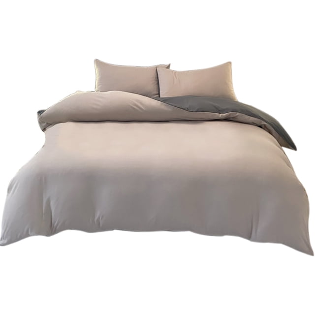 Bdday Outdoor Pillow Covers Suitable for 70.86 Inch Bed Type In Student Dormitories Comfortable and Soft Four Piece Bedding Set Fresh Color Washed Cotton Throw Pillow Covers
