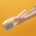 thumbnail image 5 of Long Handle Bottle and Cup Cleaning Brush with Sponge Scrubber Steel Wool for Kitchen Home Use, 5 of 5