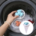 thumbnail image 2 of FEISHENTT Lint Catcher for Laundry,Pet Hair Remover for Laundry,Washing Machine Floating Lint Mesh Bag,Reusable Household Hair Filter Washer Lint Trap Net Pouch, 2 of 6