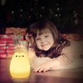 thumbnail image 3 of Spptty Children Night Light, Cute Cat Lamp Soft Silicone Sensitive Tap Control Decompression Toy, Children Night Light, 3 of 8