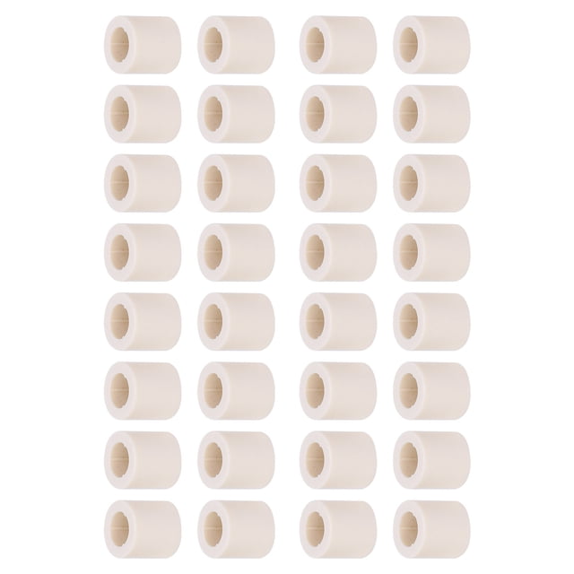 Domqga Embout pour Queue de Piscine, Pièces de Réparation pour Snooker Pool, 40 Pcs Tubes d'Embout de Billard en Fibre pour Queue de Piscine Pièces de Rechange Accessoires de Réparation