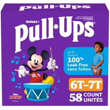 Pull-Ups Boys' Potty Training Pants, 6T-7T (55-75 lbs), 58 Count
