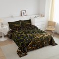 thumbnail image 3 of Erosebridal Geometry Bedding Full Comforter Set, Bling Stars Down Comforter, Octer Space Room Decor, Microfiber 3-Piece, 3 of 7