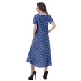 thumbnail image 3 of Moomaya Robes d'Été pour Femmes Imprimées Grande Taille en Coton Flex Robes pour Dames, 3 of 5