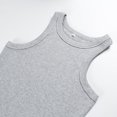 thumbnail image 4 of MIASHUI Women's Tops Sleeveless Full Length Ribbed Basic Tank Top Women Clothing,Grey,L, 4 of 6