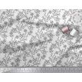 thumbnail image 3 of Soimoi Poly Georgette Fabric Leaves & Floral Block Fabric Prints by Yard 52 Inch Wide, 3 of 3