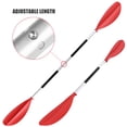 thumbnail image 1 of Pagaie 4 Pcs à Dégagement Rapide Asymétrique pour Kayak, 1 of 7