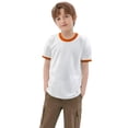 thumbnail image 1 of WEIYLL T-Shirts pour Garçons Débardeurs Patchwork de Couleurs Manches Courtes Col Rond Vêtements pour Enfants de 3-4 Ans, 1 of 9