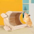 thumbnail image 2 of 1 Ensemble Maison de Jeu pour Hamster en Forme de Lune pour Usage Intérieur et Intimité, 2 of 9