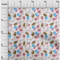 thumbnail image 2 of oneOone Velvet White Fabric Pear Craft Projects Decor Fabric Printed By The Yard 58 Inch Wide, 2 of 4