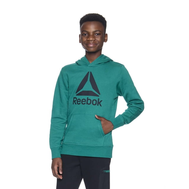 Sweat à capuche en polaire Delta de Reebok pour garçon