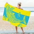 thumbnail image 4 of Meitianfacai Rectangular Beach Towel Ultra Fine Fiber Towel Beach Mat Bath Towel Shawl Water Absorbing Portable And Quick Drying All Season Universal Size Large Enough For, 4 of 7