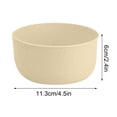 thumbnail image 3 of Wheat Straw Bowls, Usavan Microwave Dishwasher Safe Cereal Bowls, Natural Eco-Friendly Stackable Bowls for Soup Pasta Rice, 3 of 5